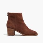 Madewell The Pauline Boot In Suede