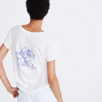 Madewell Rivet & Thread Later Gator Tee