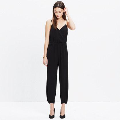 Madewell Faux-wrap Cami Jumpsuit