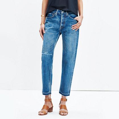 Madewell Chimala&reg; Ankle Jeans With Rip And Repair