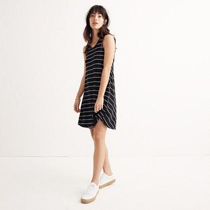 Madewell Highpoint Tank Dress In Hosta Stripe