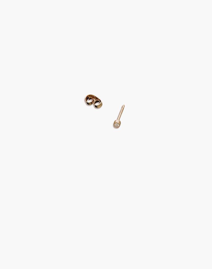 Madewell Madewell X Still House 14k Gold Lona Diamond Stud Earring