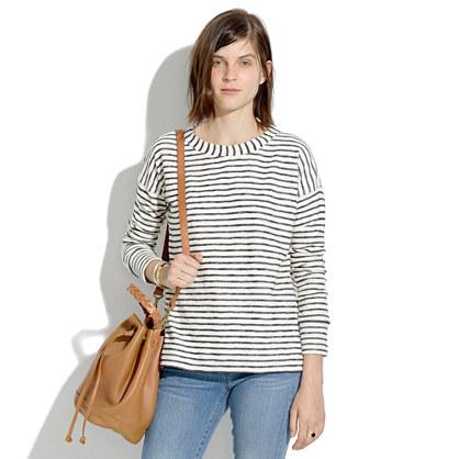 Madewell Surfbreeze Sweatshirt In Stripe