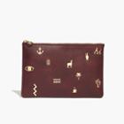 Madewell The Leather Pouch Clutch: Madewell Icons Edition
