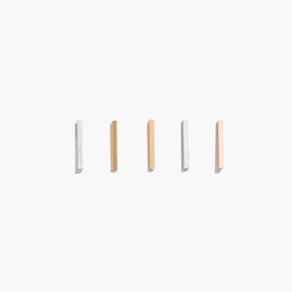 Madewell Mix-and-match Bar Stud Earrings