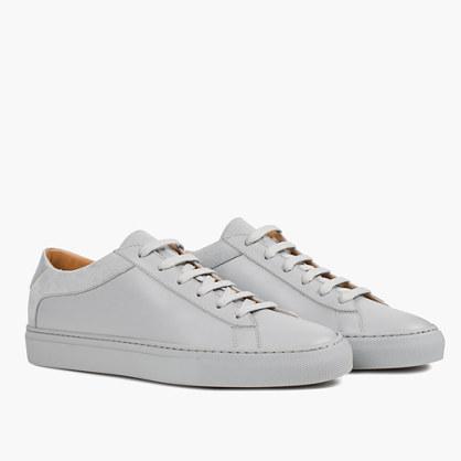 Madewell Koio Capri Perla Low-top Sneakers In Grey Leather