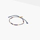 Madewell Adjustable Beaded Bracelet