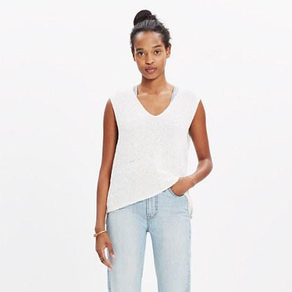 Madewell Stitchweave Sweater Tank