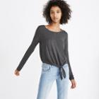 Madewell Modern Tie-front Sweater