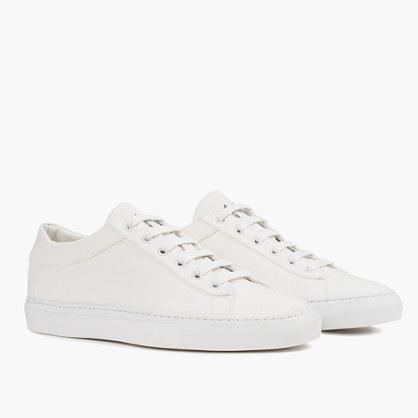 Madewell Koio Capri Bianco Low-top Sneakers In White Canvas