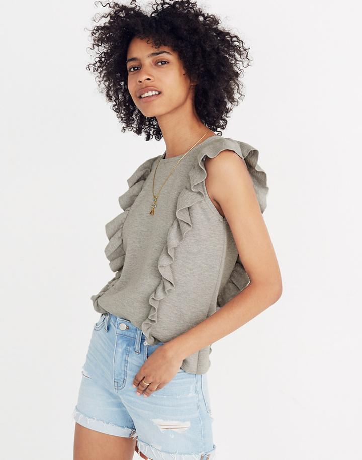 Madewell Ruffled Sweater Tank