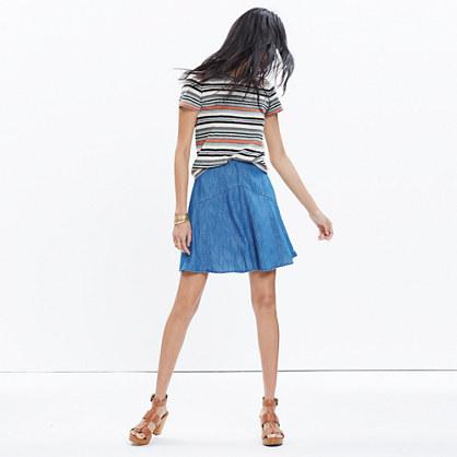Madewell Denim Piazza Skirt