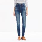 Madewell Rivet & Thread Extra-high Skinny Jeans In Bayshore Wash