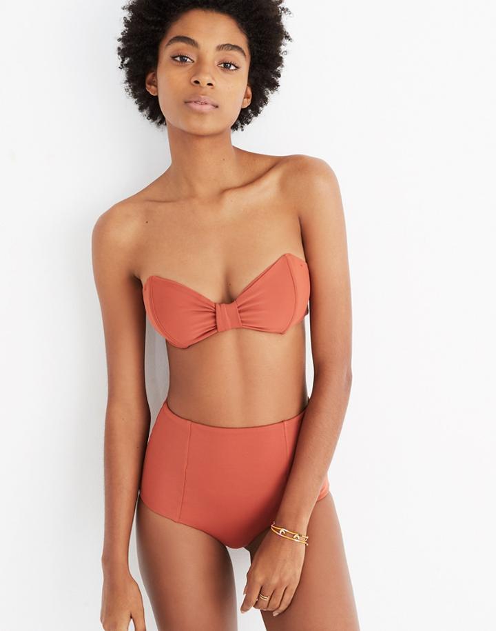 Madewell The Ones Who Heather Bikini Bottom