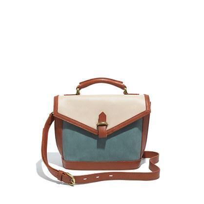 Madewell The Sloane Mini-satchel In Colorblock