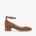 Madewell The Inez Stud Ankle-strap Shoe