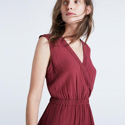 Madewell Wrap-front Culotte Jumpsuit