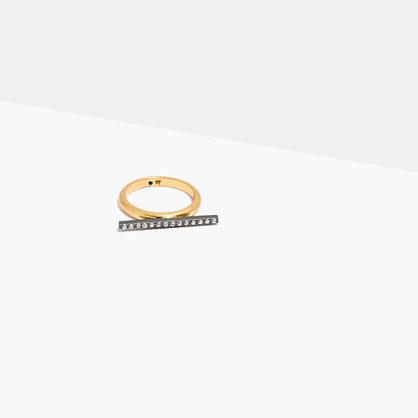 Madewell Pav&eacute; Bar Ring