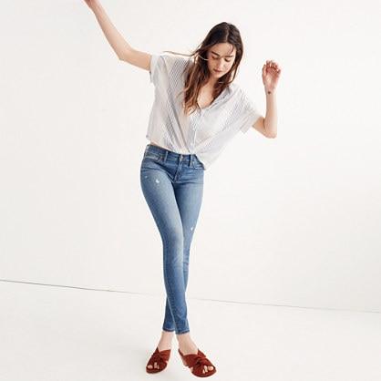 Madewell 8 Skinny Jeans In Bellaire Wash