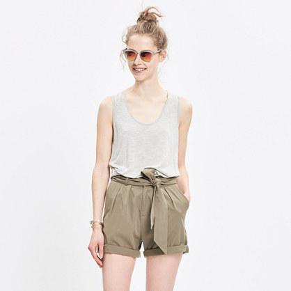 Madewell Sullivan Tie-waist Shorts
