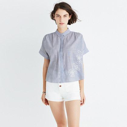 Madewell Embroidered Hilltop Shirt