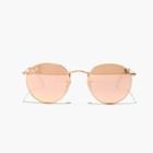 Madewell Ray-ban&reg; Round Flash Sunglasses