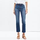 Madewell Cali Demi-boot Jeans In Donovan Wash