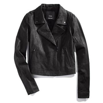 Madewell Veda&reg; X Madewell Leather Motorcycle Jacket