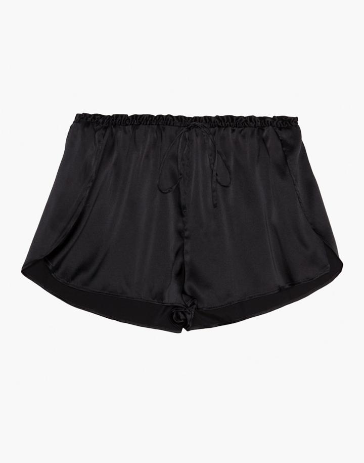Madewell The Great Eros Silk Ereni High-waisted Shorts
