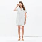 Madewell Harbor Lace-up Shift Dress