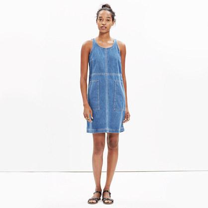 Madewell Denim Utility Shift Dress