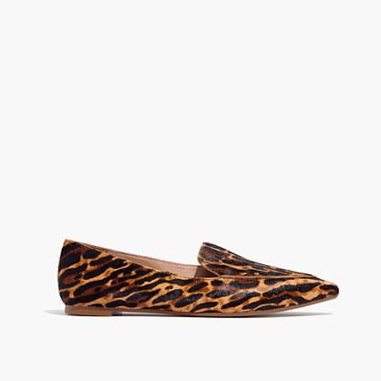 Madewell The Lou Loafer In Animal-print Calf Hair