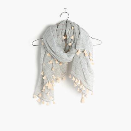 Madewell Wispstripe Square Scarf