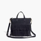 Madewell The Transport Crossbody: Suede Fringe Edition