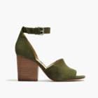 Madewell The Alena Sandal In Suede