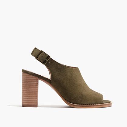 Madewell The Cary Sandal In Suede