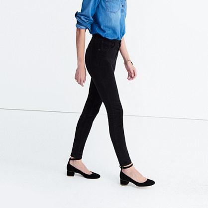 Madewell 9 High-rise Skinny Jeans In Velvet