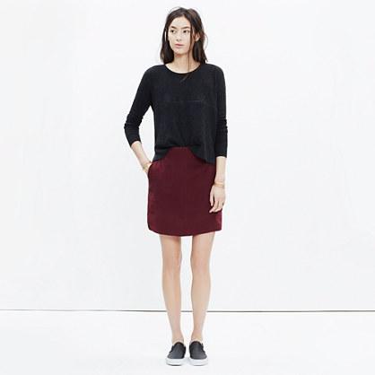 Madewell Silk Distance Skirt