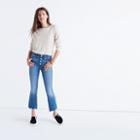 Madewell Cali Demi-boot Jeans: Button-front Edition