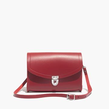Madewell The Cambridge Satchel Company&reg; Medium Push Lock Crossbody Bag