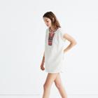 Madewell Embroidered Belize Cover-up Tunic