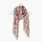 Madewell Bloomstamp Square Scarf