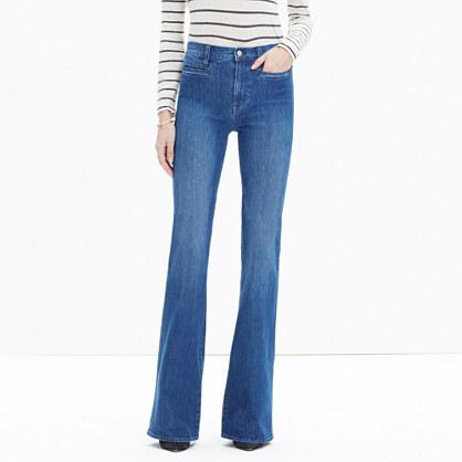 Madewell Flea Market Flare Jeans In Kara Wash