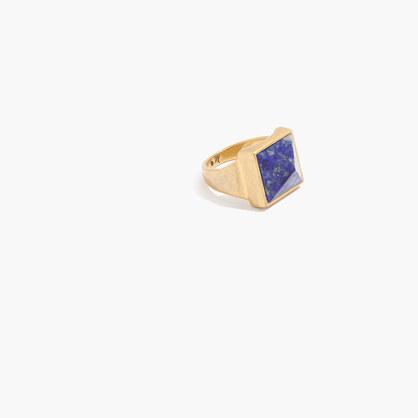 Madewell Skystone Triangle Ring