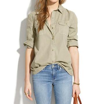 Madewell Lightweight Tomboy Workshirt