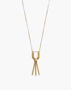 Madewell Curvelink Pendant Necklace