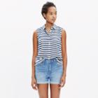 Madewell Moment Shirt In Stripe