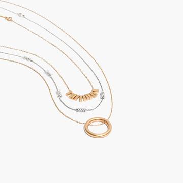 Madewell Moonbeam Necklace Set