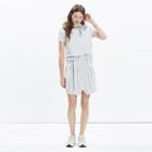 Madewell Portside Skirt In Ikat Stripe