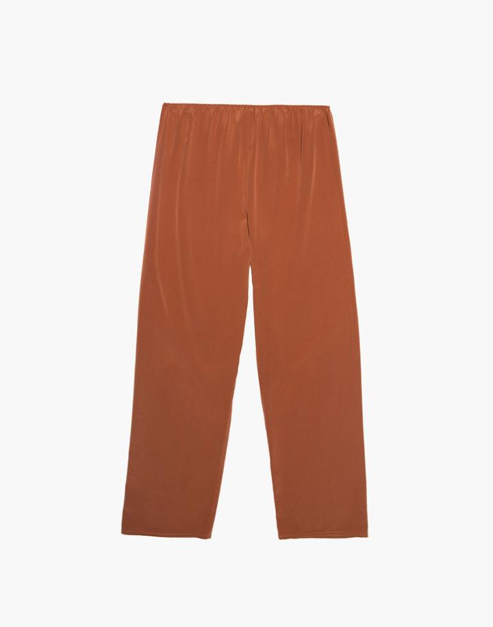 Madewell The Great Eros Silk Loutro Tapered Crop Pants